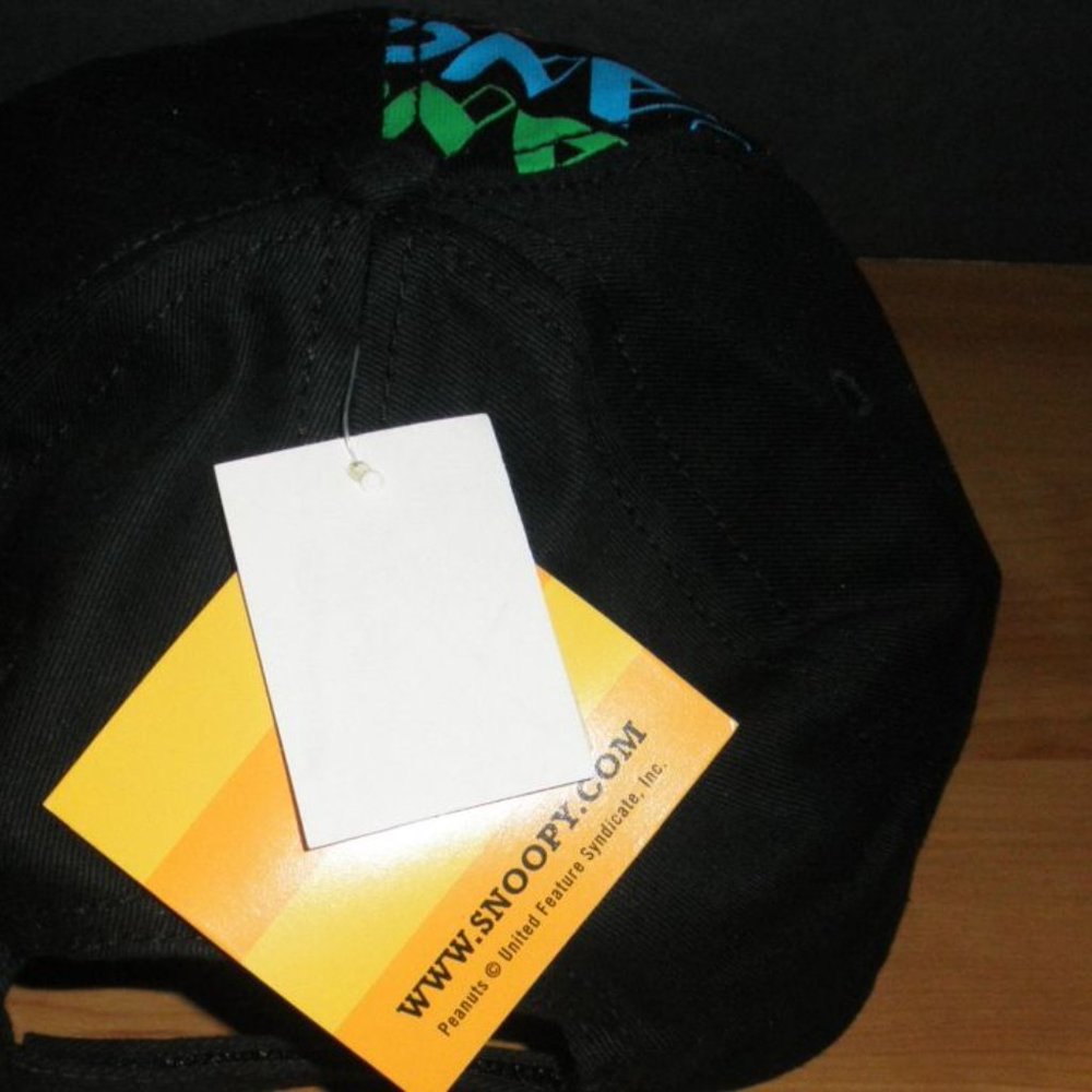 NEW by PEANUTS, SNOOPY DOG HAT, CAP CAPTION "DANCE" ONE SIZE FITS ALL.. - Picture 4 of 7